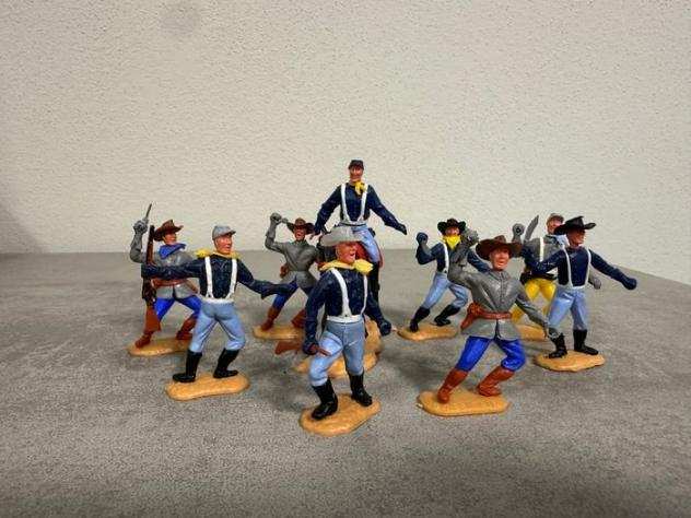 Timpo Toys - Statuetta giocattolo Nr 9 soldatini Timpo Toys Nord e Sud - 1960-1970 - Regno Unito