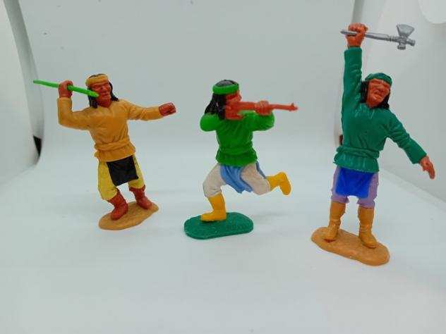 Timpo Toys - Statuetta - Guerrieri Apache - (3) - Plastica