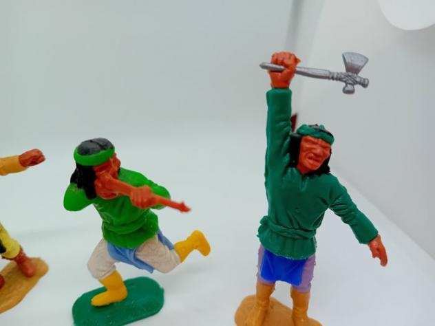 Timpo Toys - Statuetta - Guerrieri Apache - (3) - Plastica