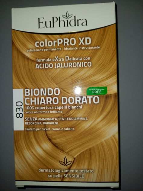 Tinta per capelli EuPhidra Color Pro Xd Biondo Chiaro