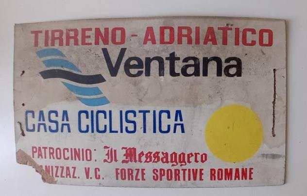 Tirreno - Adriatico 1979 - Saronni, Moser, De Vlaeminck... - Targa di omologazione per auto da ciclismo