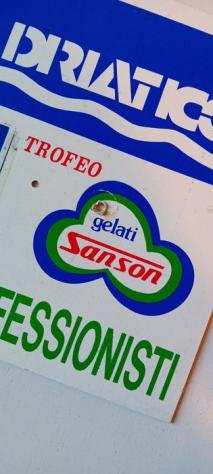 Tirreno Adriatico 1993 - Maurizio Fondriest - Targa di omologazione per auto da ciclismo
