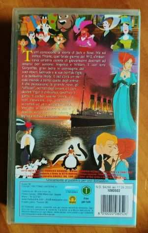 Titanic Mille E Una Storia VHS Cartone Film Animato Medusa videocassetta vintage