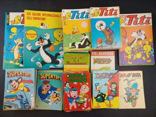 Titigrave, Super Topo, Daffy e Altri - 84x Fumetti Anni 7080 - Spillato - Prima edizione - (19661988)