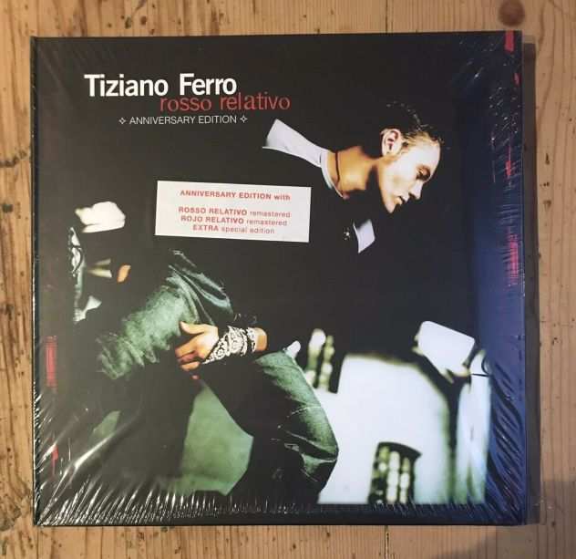 Tiziano Ferro ndash Rosso Relativo (BOX SET  3XLP) ANNIVERSARY EDITION