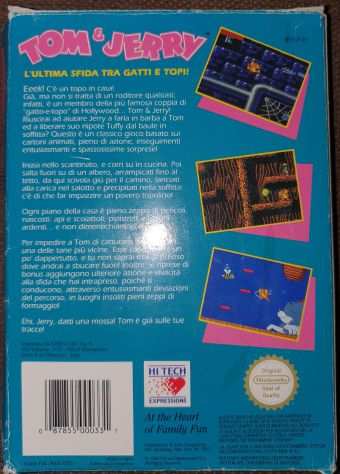 Tom amp Jerry NES  Scatolo  Manuale