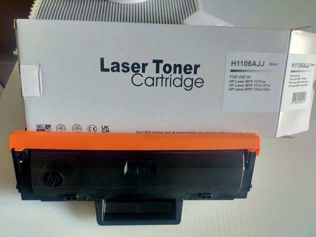 Toner black per stampanti laser HP
