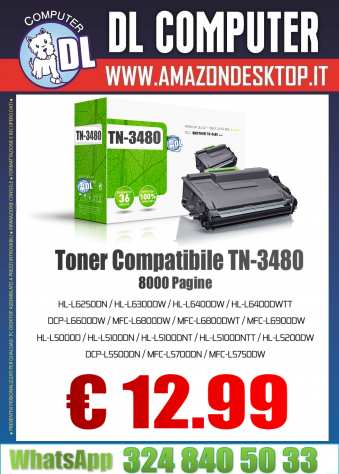 Toner Compatibili 111L 116L TN2320 TN2420 TN1050 TN3480