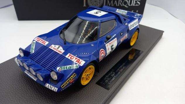 Top Marques 118 - 1 - Modellino di auto - TOP099D Top Marques Lancia Stratos HF Winner Tour de France 1976 118