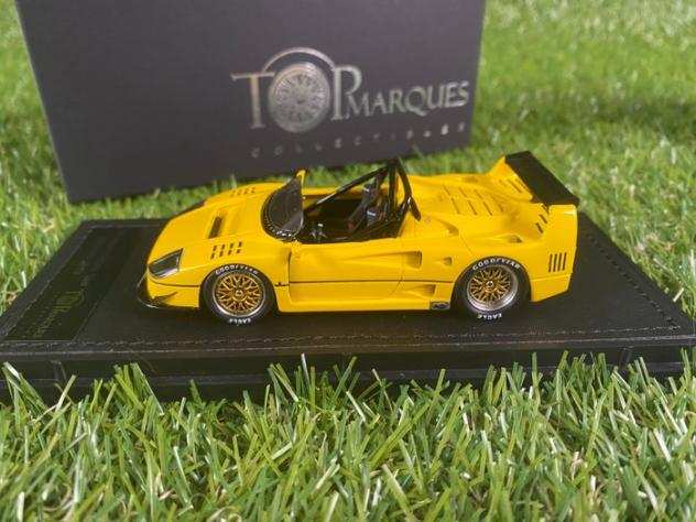 Top Marques 143 - 1 - Modellino di auto - Ferrari F40 LM Beurlys Barcetta Yellow