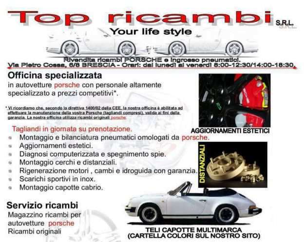 TOP RICAMBI TAGLIANDI in giornata FRIZIONI FRENI