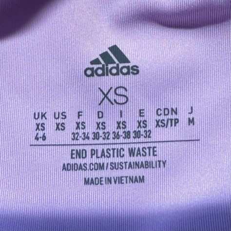 Top Sportivo Adidas XS Lilla