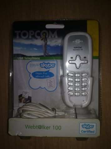TOPCOM USB Telefono WEBTALKER 100 IN Scatola