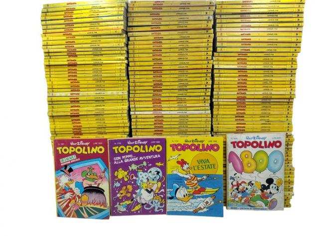 Topolino 1601-1800 - 194x Albi  adesivi allegati - Brossura - Prima edizione - (19861990)