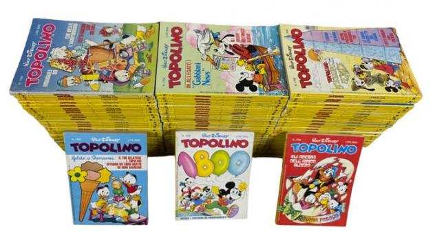 Topolino 17011800 completa - Vari titoli - 100 Album - Prima edizione