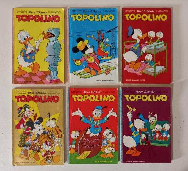 Topolino - 6 Comic - Prima edizione - 19601961