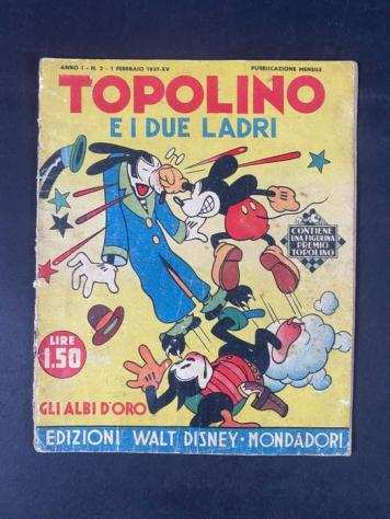 Topolino Albo dOro - Anno I N.2 - Prima edizione - (1937)