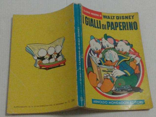 Topolino Cwd - ndeg 7 - I Gialli di Paperino - I Classici Moderni di Walt Disney - 1 Comic - 1961