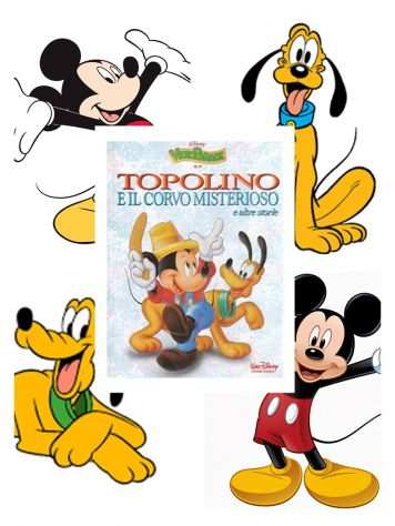 TOPOLINO E IL CORVO MISTERIOSO e altre storie, Collana VideoParade n. 9, 1993.