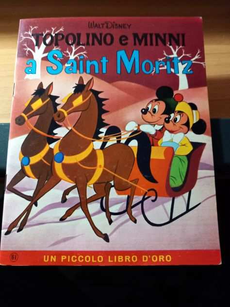 Topolino e Minni a Saint Moritz Walt Disney 1964