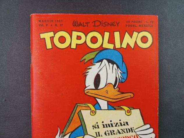 Topolino - Libretto 27 - 1 Comic - 1951