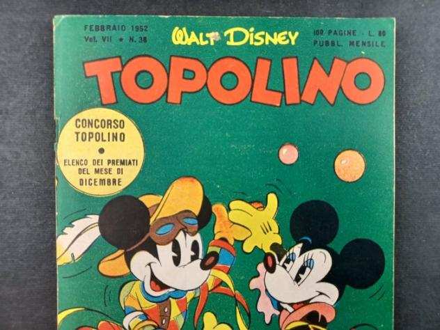 Topolino - Libretto 38 - 1 Comic - 1952
