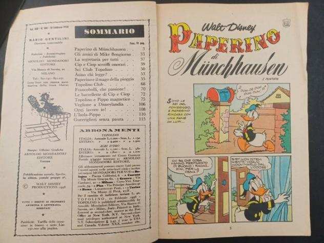 Topolino Libretto - 6 Comic - Prima edizione - 1958