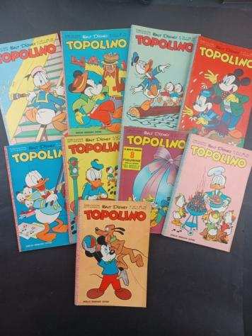 Topolino Libretto - 9 Comic - Prima edizione - 1962