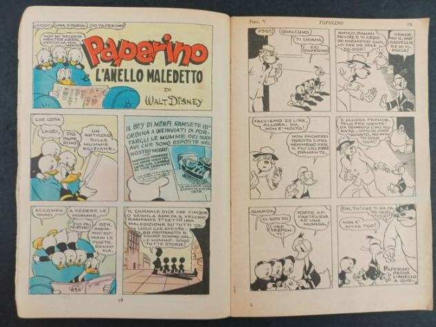 Topolino Libretto n. 59 - Albo completo di bollino - Spillato - Prima edizione - 1953