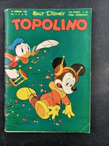 Topolino Libretto n. 60 - Albo completo di Bollino - Spillato - Prima edizione - (1953)