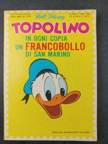 Topolino Libretto n. 804 - Topolino I Francobolli San Marino Serie Completa - Brossura - Prima edizione - 1971