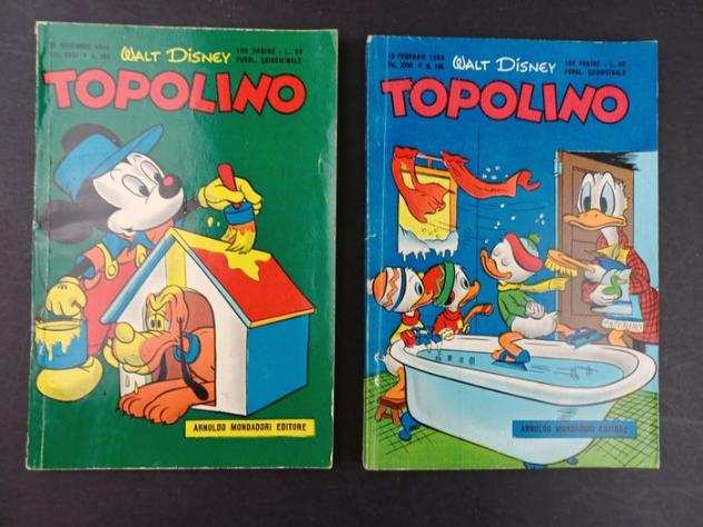 Topolino - Libretto nn. 103 e 108 - 2 Comic - 1954