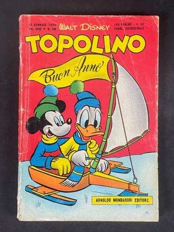 Topolino Libretto nn. 106, 107, 109 - Completi di bollino - Prima edizione - (1955)