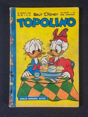 Topolino Libretto - nn. 121122 - con bollino - Tascabile - Prima edizione - (1955)
