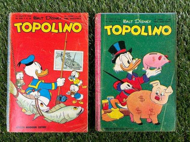 Topolino Libretto nn. 139, 179, 192, 193 - Completi di bollino - 4 Album - Prima edizione - 19561958