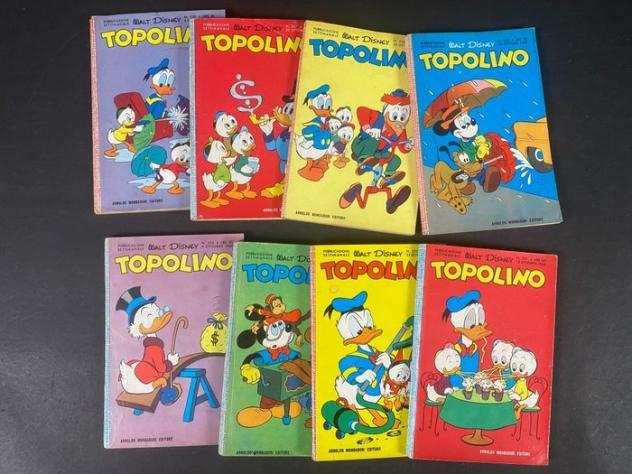 Topolino Libretto nn. 251258 - Completi di bollino - Prima edizione - (1960)