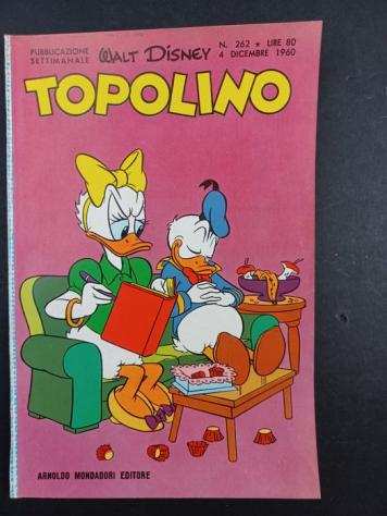 Topolino Libretto nn. 262, 263, 264 - 3 Comic - Prima edizione - 1960