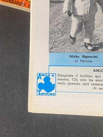 Topolino Libretto - nn. 292, 293, 295, 297, 298 - con bollino - Tascabile - Prima edizione - (1961)