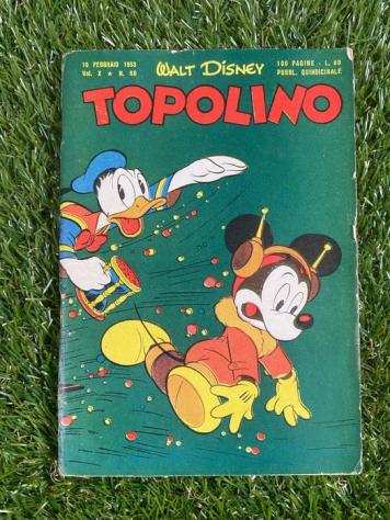 Topolino n. 60 - con bollino - 1 Album - Prima edizione - 1953