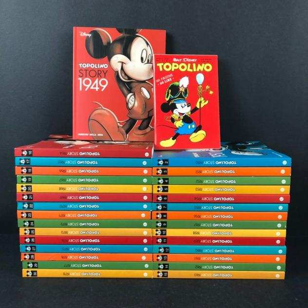 Topolino nn 130 serie completa - 30x albi Topolino Story  topolino libretto ristampa 19491950 - Brossura - Prima edizione - (2005)