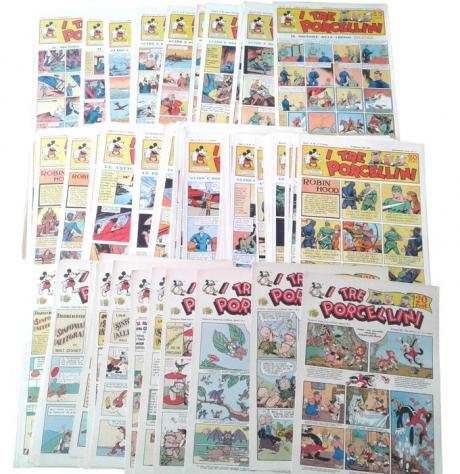 Topolino presenta gli Albi dei tre porcellini e 198 serie completa - formato giornale - Spillato - Ristampa