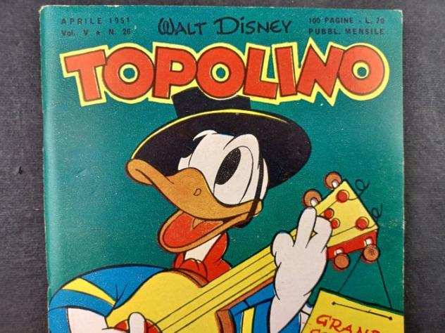 Topolino - Topolino Libretto 26 - 1 Comic - 1951