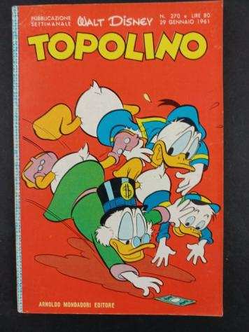 Topolino - Topolino libretto da n. 270 a 278 - Brossura - (1961)