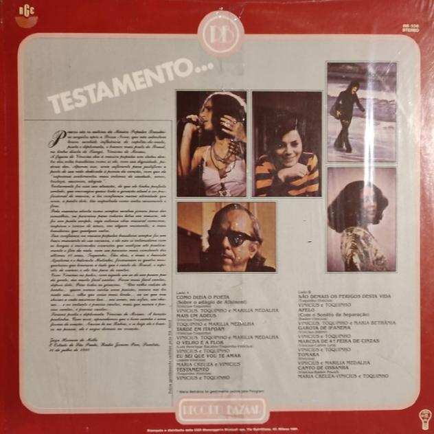 Toquinho amp Vinicius De Moraes - 4 Bossa Nova Lp Album - Album LP (piugrave oggetti) - Prima stampa - 1981