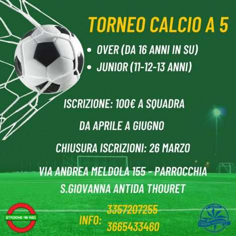 Torneo di calcio A5