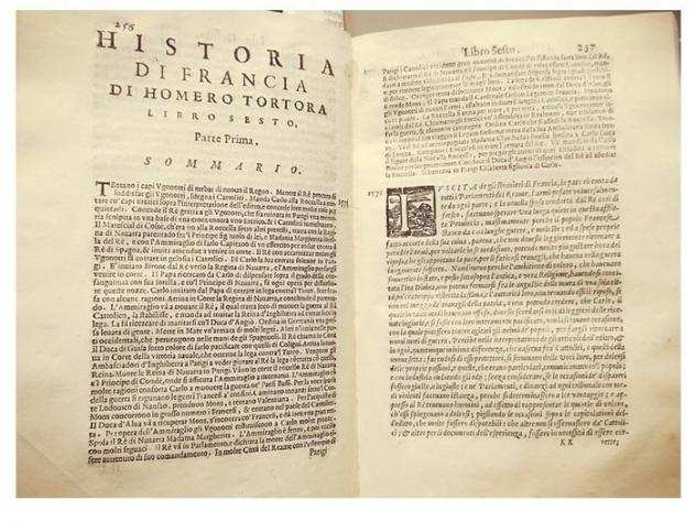 TORTORA Homero. - Historia di Francia. - 1618