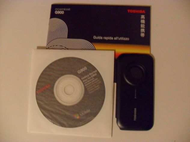 Toshiba Portege G900 - Guida rapida e CD originale