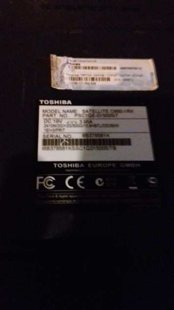 toshiba satellite c660-1rk non funzionante