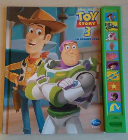 Toy Story 3 La grande fuga Disney libri effetti sonori