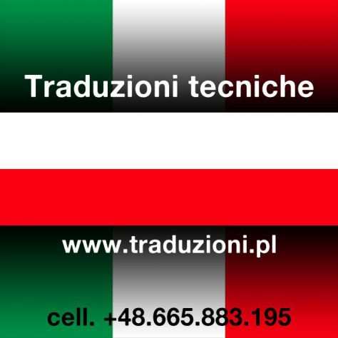 traduttore ed interprete polacco-italiano con P.IVA polacca